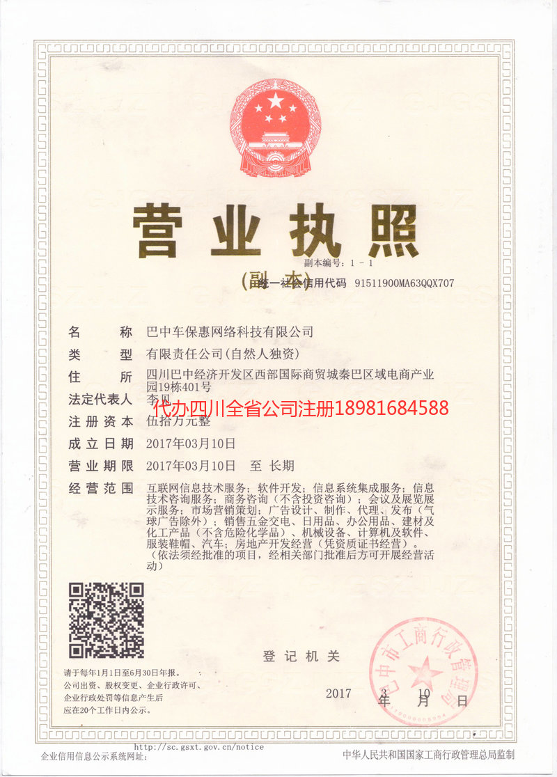 丽江丽江车保惠网络科技有限公司